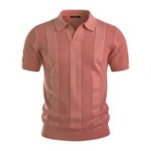 Men's Pink Polo Shirt